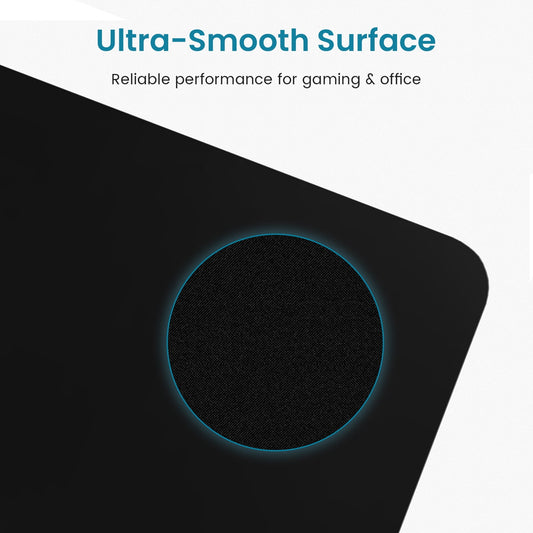 Cloth Mouse Pad, 9.4 by 7.9 Inches with Stitched Edges and Rubber Base - Image 2