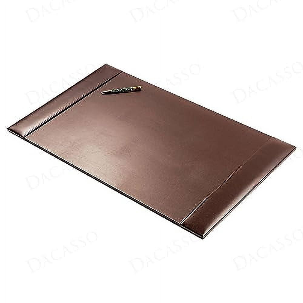 Bonded Leather Desk Pad with Side Rails, 30 by 18 Inches - Image 6