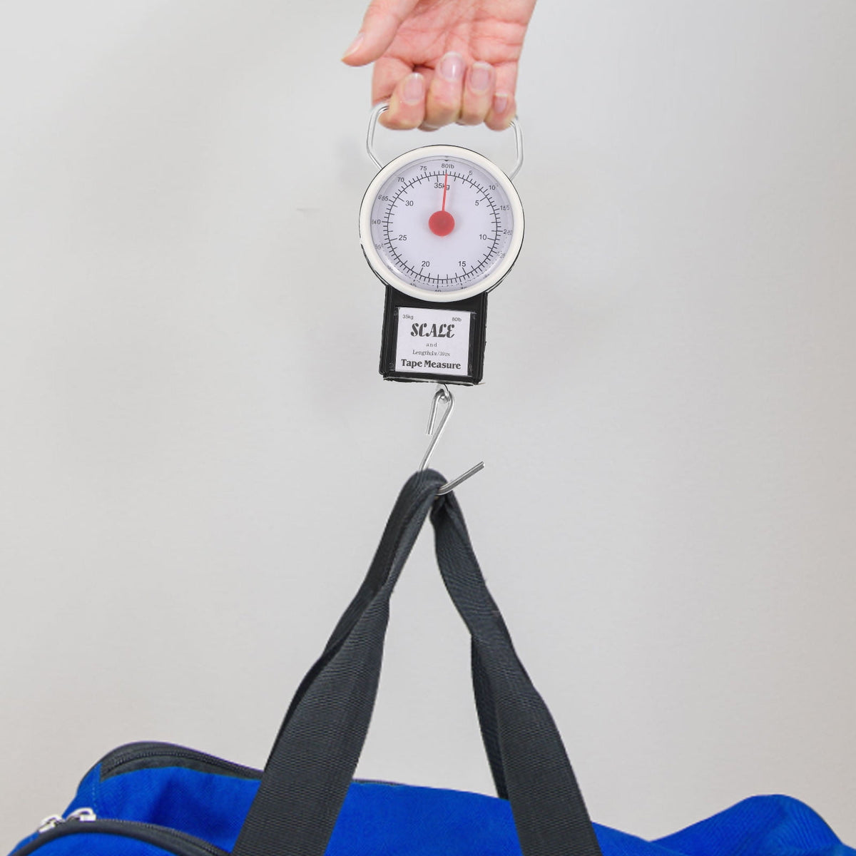 Handheld Hanging Luggage Scale Reading up to 50 kg in 10 g Steps - Image 3