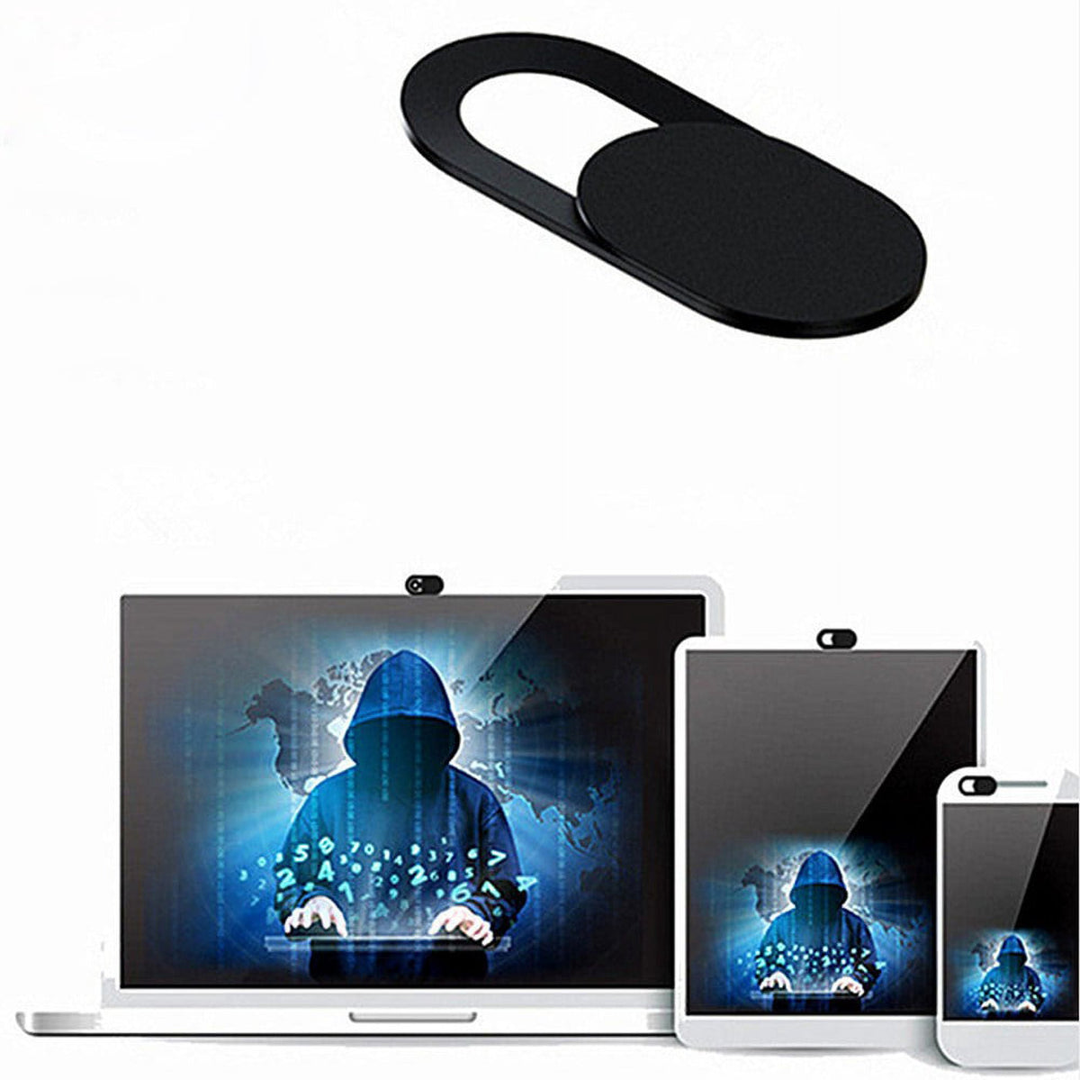 Sliding Webcam Covers, Six-Pack at 1 mm Thick for Laptops and Phones - Image 4