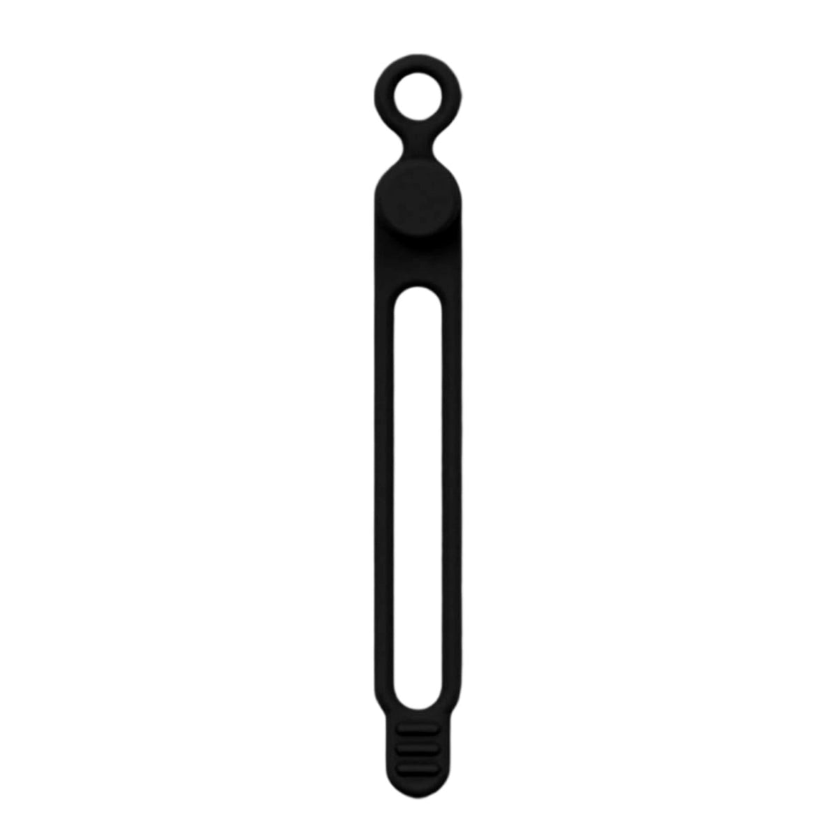 Reusable Silicone Cable Ties, 4.17-Inch Adjustable Cord Wraps for Desk and Bag