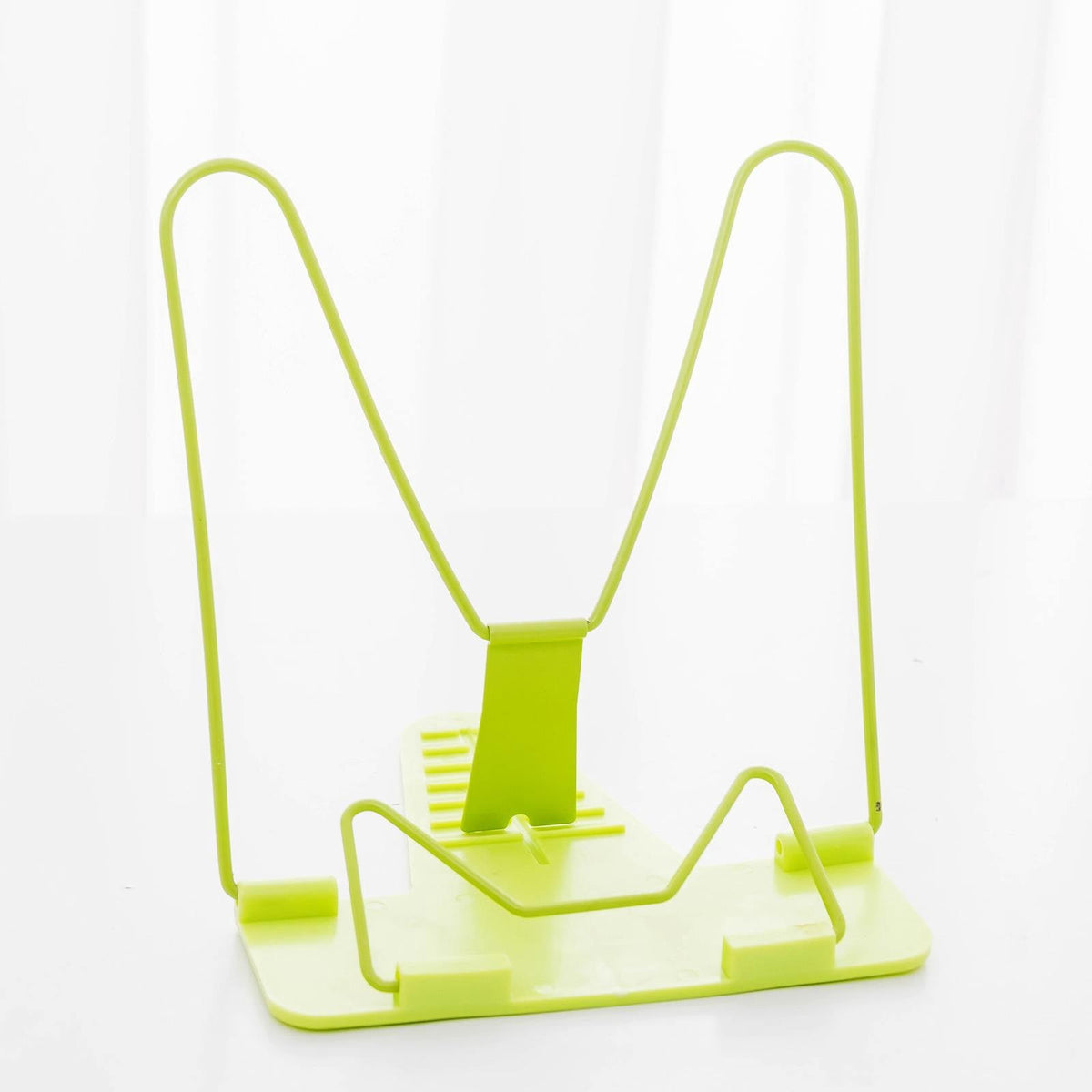 Folding Book Stand with Adjustable Reading Angle, 8.18 by 9.25 Inches - Image 3