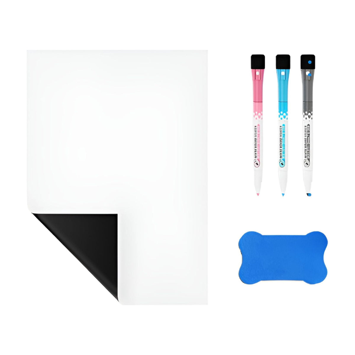 Magnetic Dry-Erase Board Sheet, 12 by 8 Inches for Fridge or Cabinet - Image 4