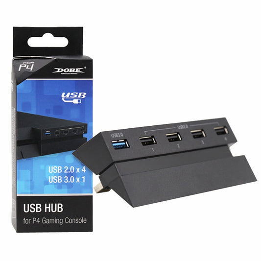Five-Port USB Hub with One 3.0 and Four 2.0 Ports for Console and Desk - Image 2