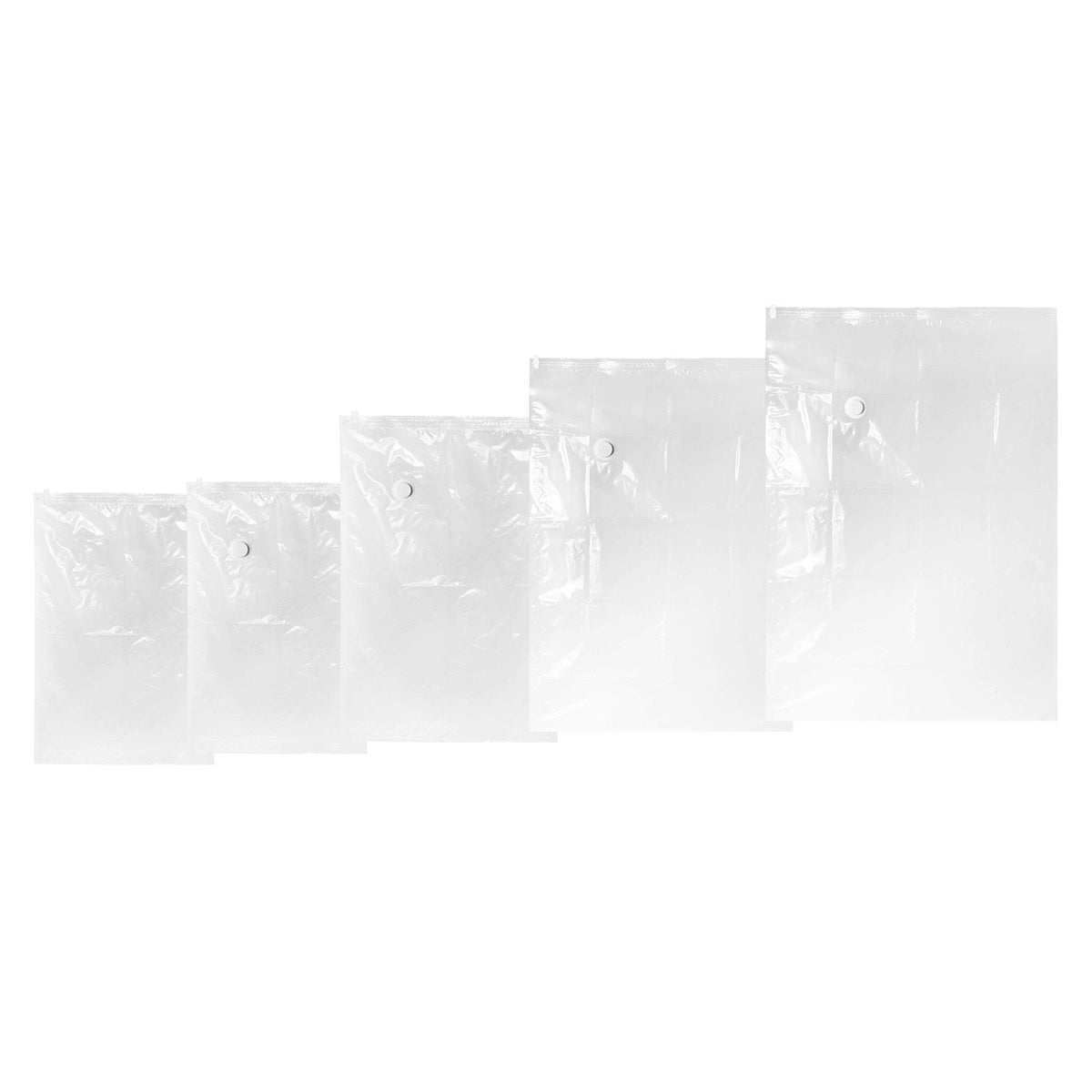 Vacuum Storage Bags, 20-Piece Set in Five Sizes with Hand Pump - Image 4