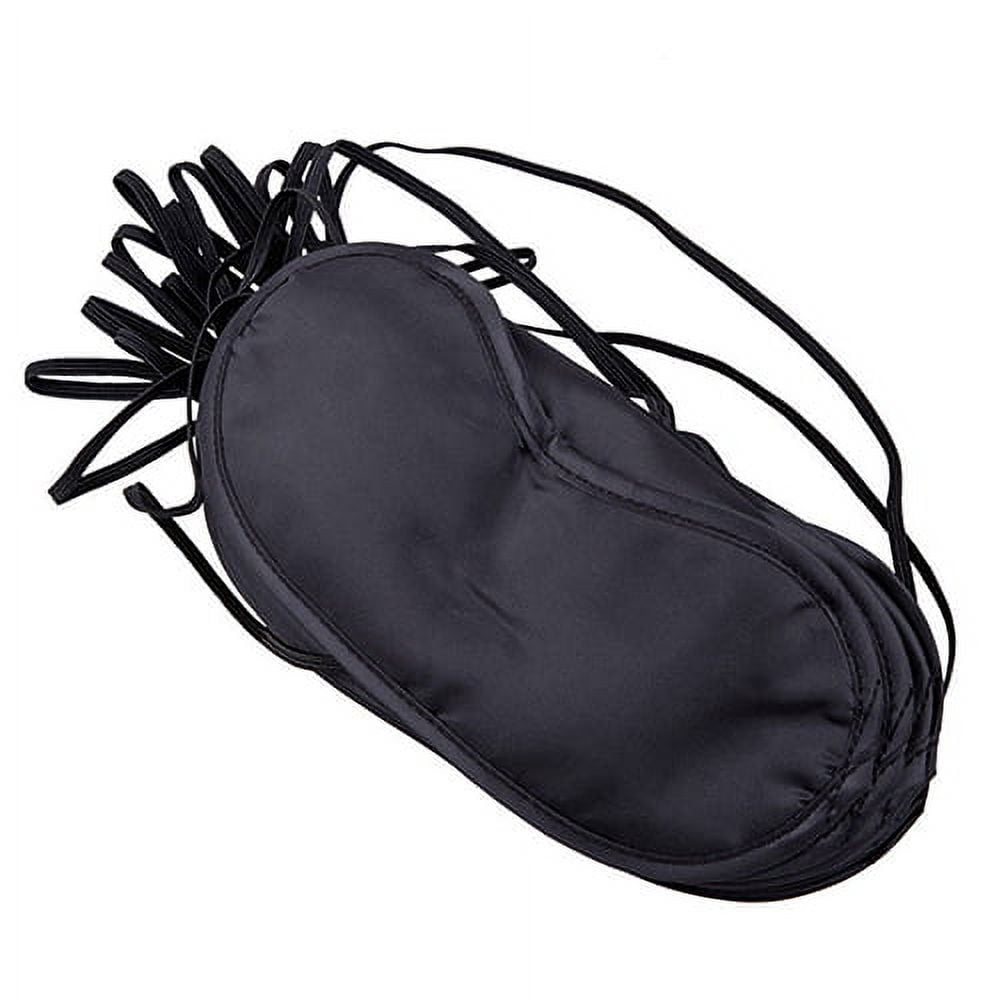 Sleep Eye Masks, Ten-Pack of Lightweight Polyester Shades - Image 6
