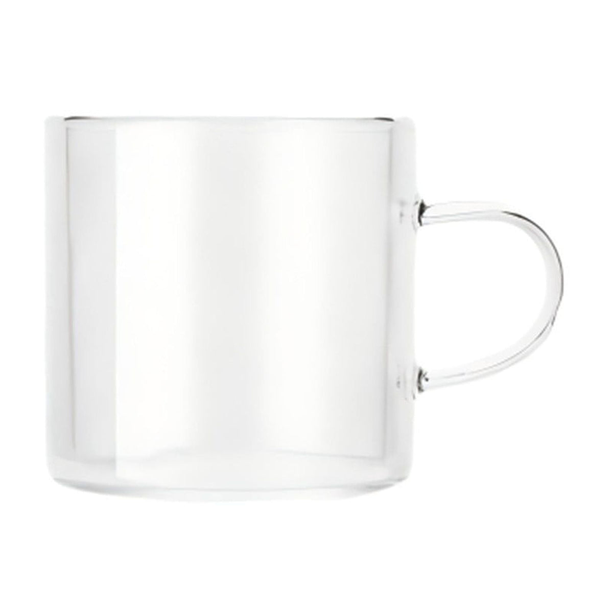 Handled Borosilicate Tea Glass with Thickened Heat-Resistant Walls