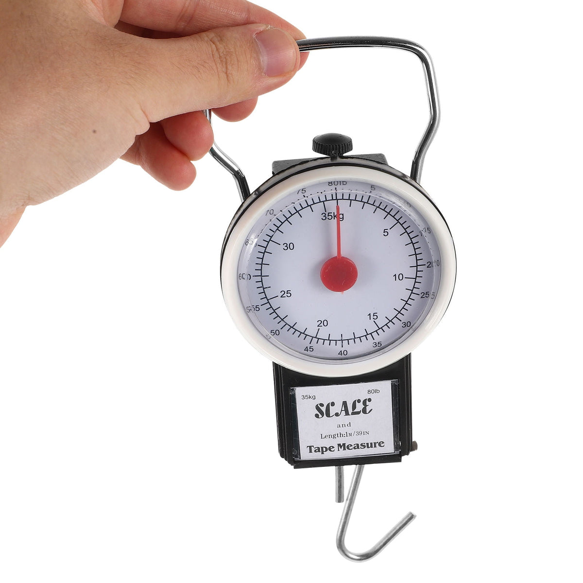 Handheld Hanging Luggage Scale Reading up to 50 kg in 10 g Steps - Image 4