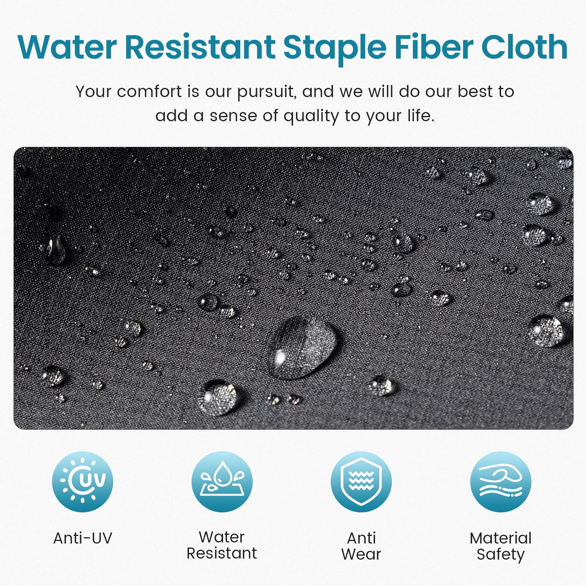 Cloth Mouse Pad, 9.4 by 7.9 Inches with Stitched Edges and Rubber Base - Image 6