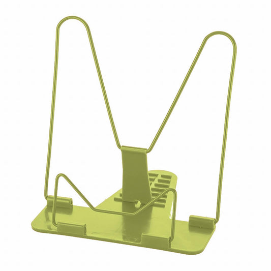 Folding Book Stand with Adjustable Reading Angle, 8.18 by 9.25 Inches